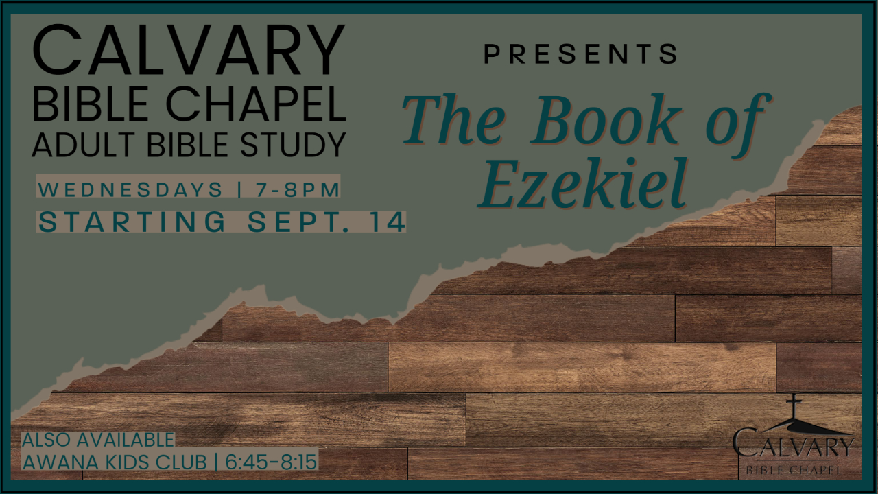 Adult Bible Study Ezekiel